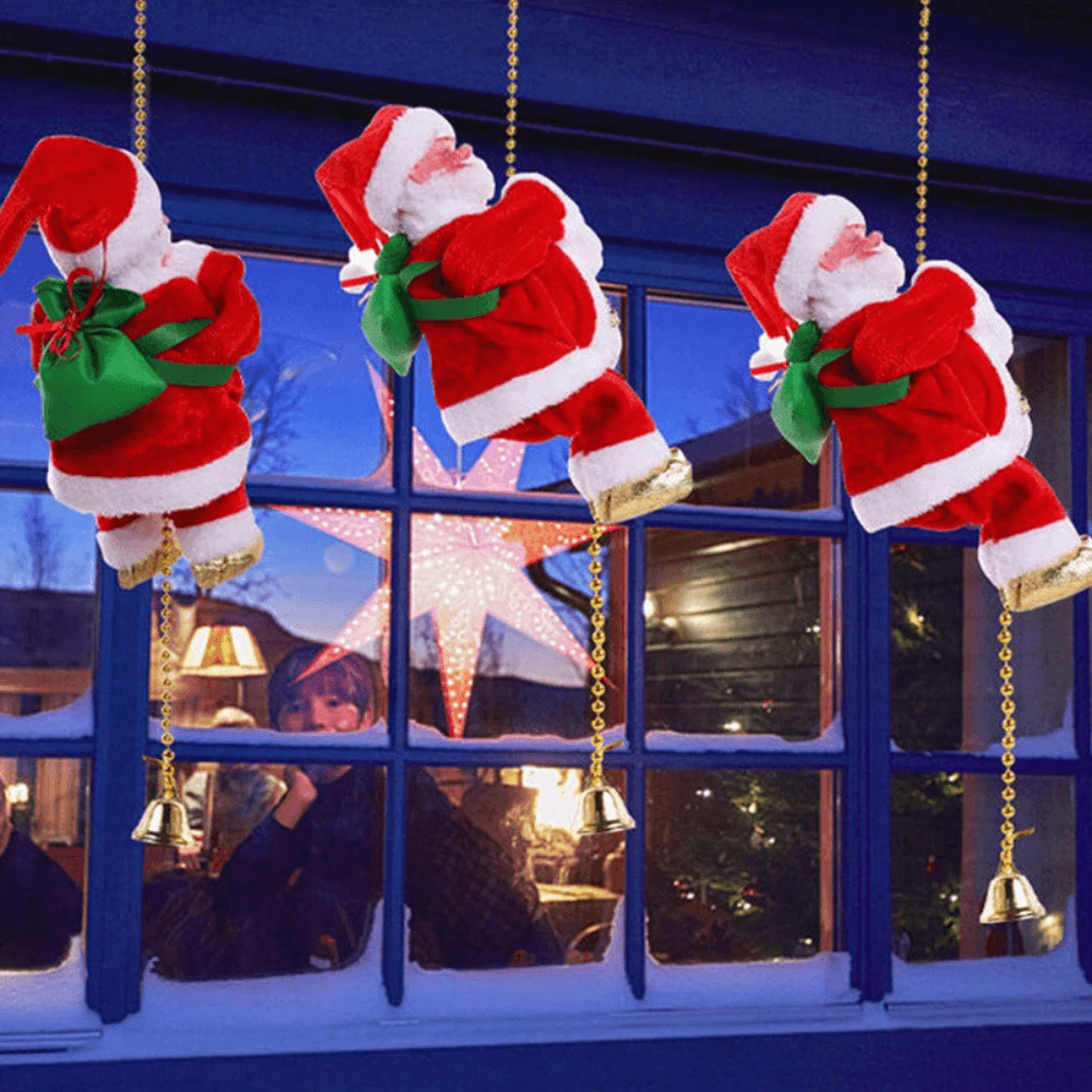 Papai Noel Escalador - Natal Super Divertido