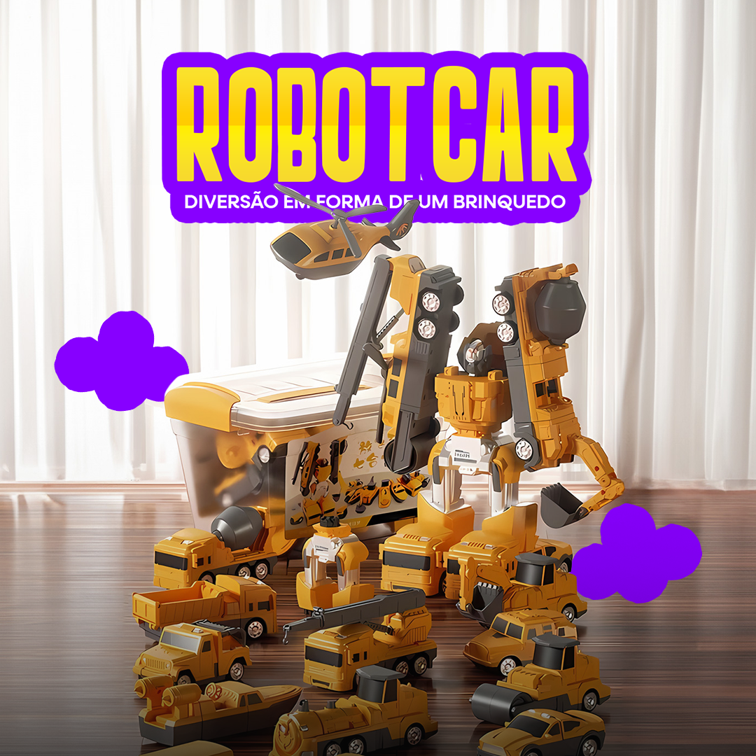 Robot Car - Diversão 6 em 1