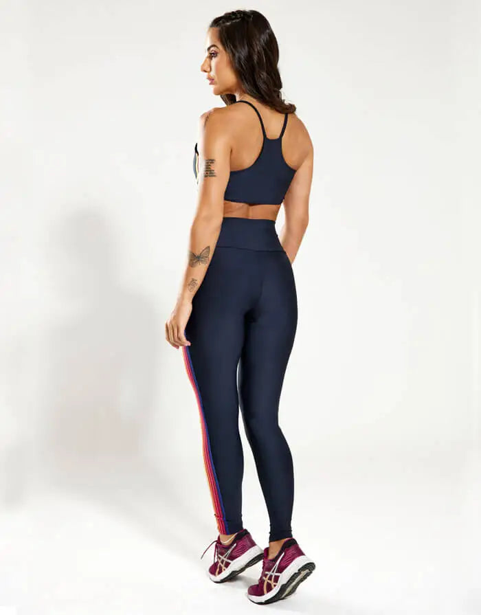 Calça Legging  Cintura Alta Trópicos