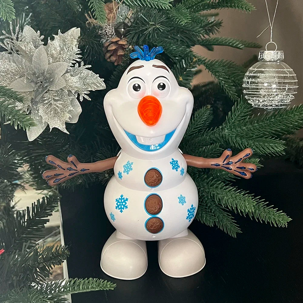 Boneco do Olaf de Frozen com Dança Automática