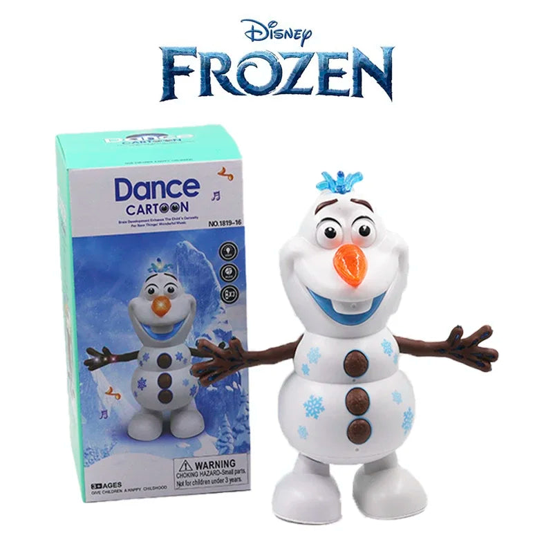 Boneco do Olaf de Frozen com Dança Automática